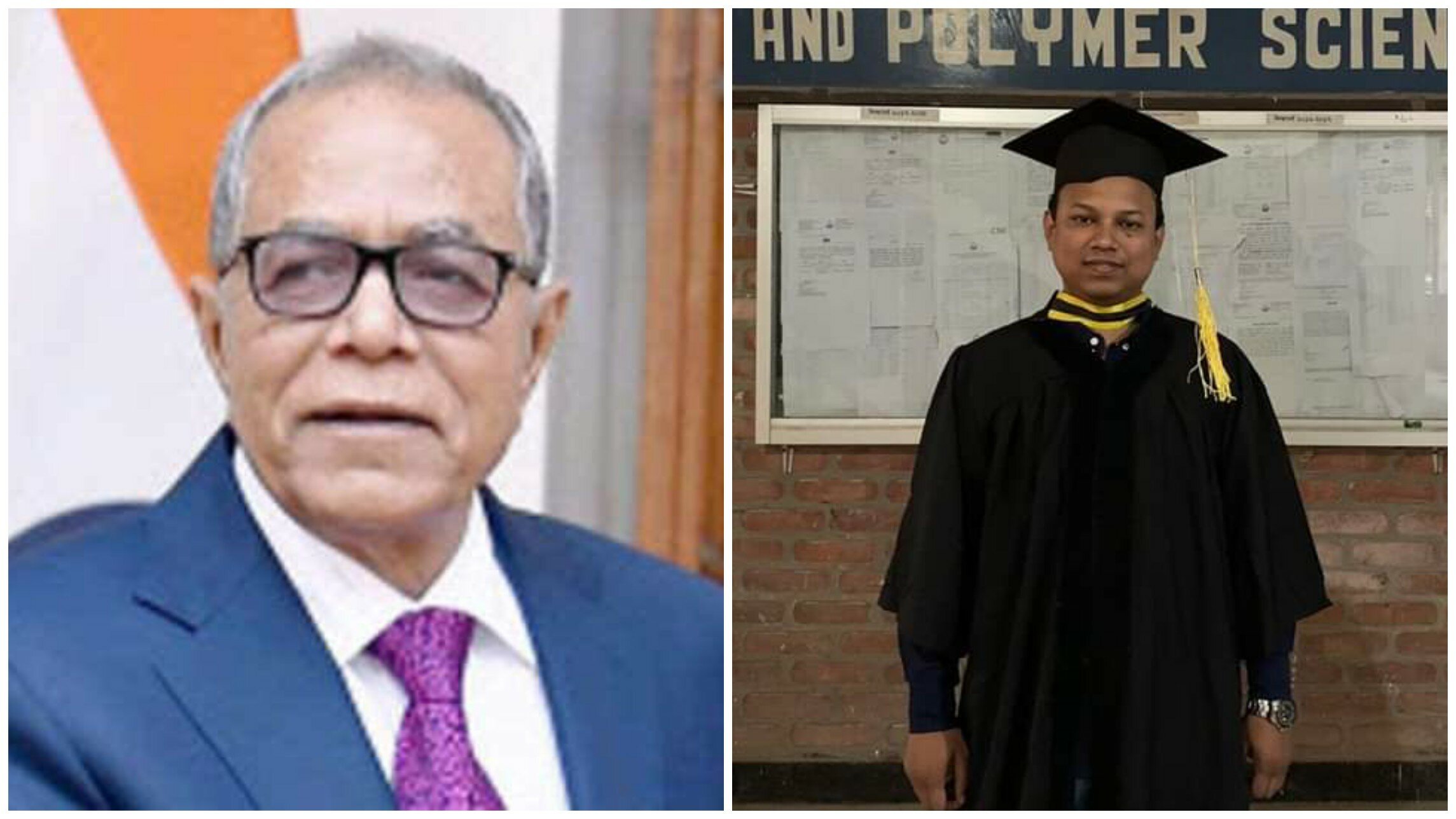 শাবিপ্রবির সমাবর্তন মঞ্চে রাষ্ট্রপতির হাত থেকে সনদ পেলেন মোহাম্মদ সামিউন