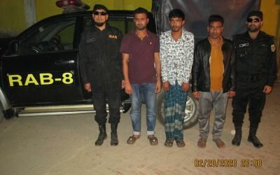 চাঁপাইনবাবগঞ্জে ৬ জেএমবি সদস্যকে ১০ বছরের কারাদণ্ড