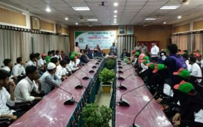 নারায়ণগঞ্জের ফতুল্লায় জুয়েলের উদ্যোগে বঙ্গবন্ধুর শাহাদাৎ বার্ষিকী পালন