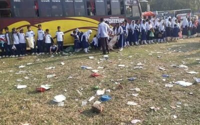 টঙ্গীতে ছাত্র দলের বিক্ষোভ মিছিল