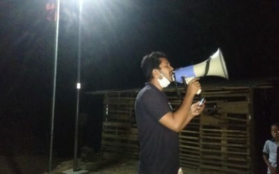 ভাগ্যের জোরে আগুন থেকে বাঁচলে তিনটি পরিবার