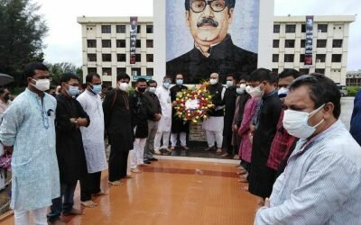 কালীগঞ্জে আগুনে ৮টি বাস কাউন্টার পুড়ে ছাই
